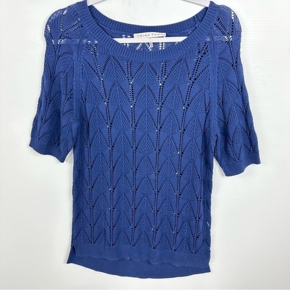 Trina Turk Top Sz 2/4  Knit - Picture 3 of 10